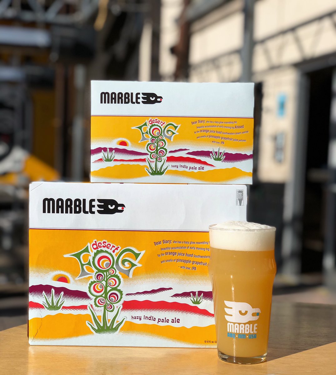 MarbleBrewery's tweet image. Hey,Hazy Fans! We are now offering Desert Fog by the dozen! 

#craftbeer #hazyipa #morebeer #abqbeer #nmbeer #ipa #desertfog #beerstagram #craftbeerlover #craftbeerlife