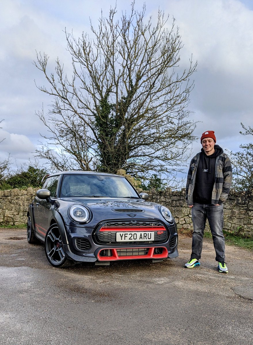 BleeCarswell's tweet photo. Starting 2021 with a couple of days in the @MINIUK John Cooper Works GP! What a machine 🔥 https://t.co/Md53z62fID