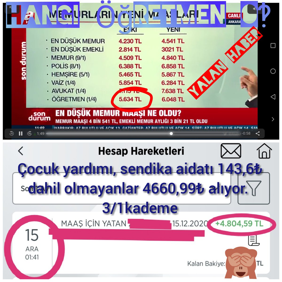 muzik_grubu's tweet photo. Her yıl yapılan bu yanlış haberin artık kasıtlı olduğu ve toplumu manipüle etmeyi amaçladığını düşünüyoruz.
Tüm haber kanallarını doğru bilgilendirmeye davet ediyoruz.
#ÖğretmenlerMutsuz

@ahabersosyal
@Haberturk
@kanal7
@Sabah
@cnnturk
@ntv
https://t.co/I4Y1qF6Osm https://t.co/C3x1G2skTp