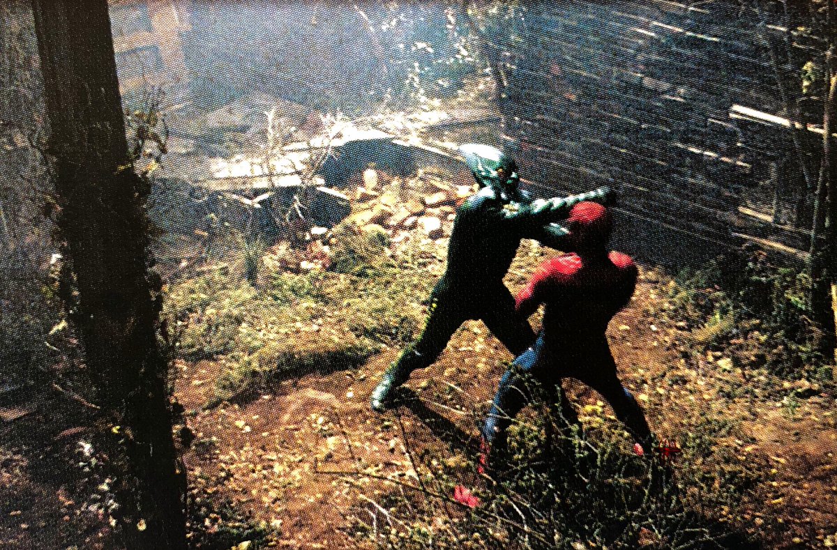 VAULT96283's tweet image. Spider-Man (2002)
Spidey and Gobbie, mano-a-mano.