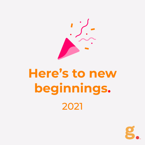 Here's to the fresh start we are all deserving of after the whirlwind that was 2020. To a year of self love, growth, good health, and a lot of happiness!🎉