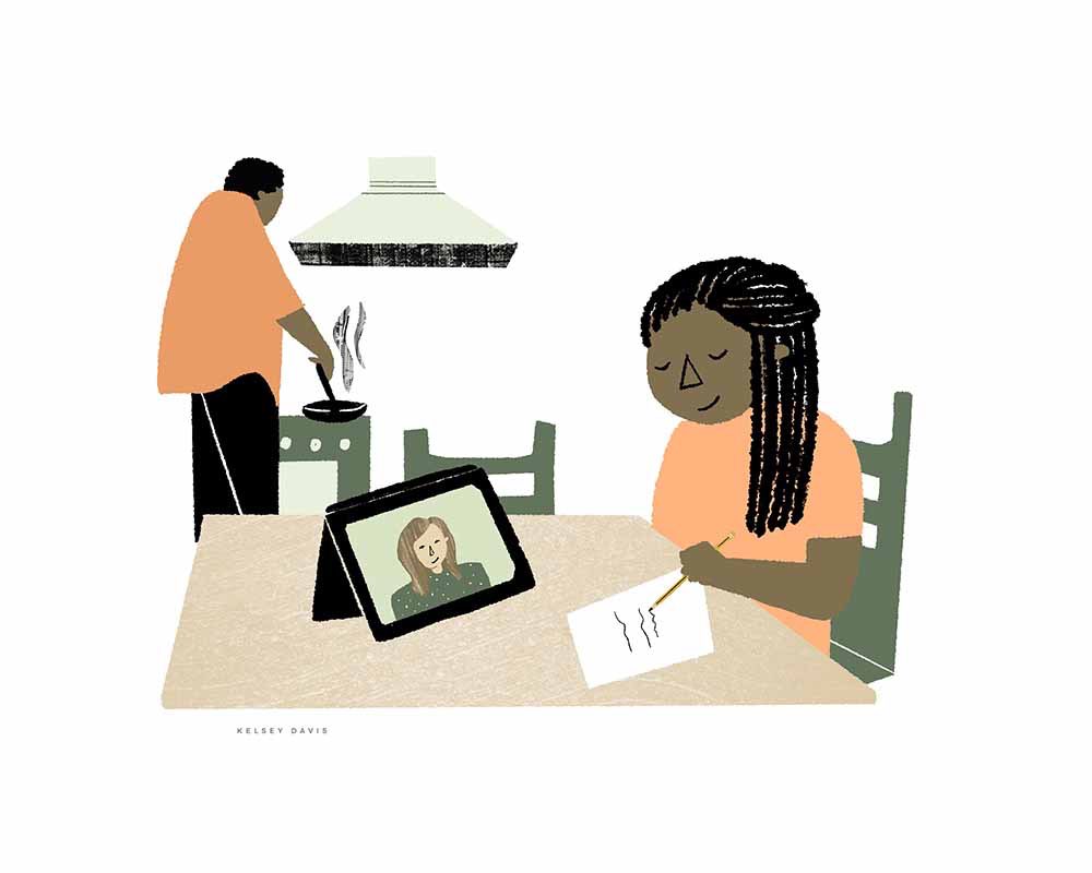 i2iart's tweet image. Hope all of the students, teachers and parent turned teachers are having a great first day back after the holidays! Illustration by @kelsaroo
#elearning #onlinelearning #synchronouslearning #illustration #illustrator #digitalart #digitalartist #i2iart
i2iart.com/kelsey-davis