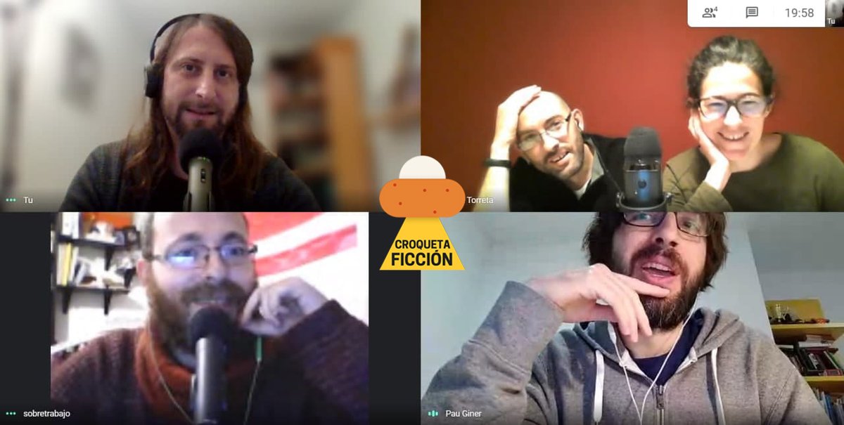 Sí, hemos cogido buen ritmo y estamos grabando de nuevo, en esta ocasión para decir fuerte y alto #ALaMierda2020

#CroquetaFicción #LaFicciónDeAndarPorCasa