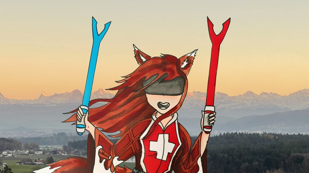 So this is our new SwissSaber-chan c: