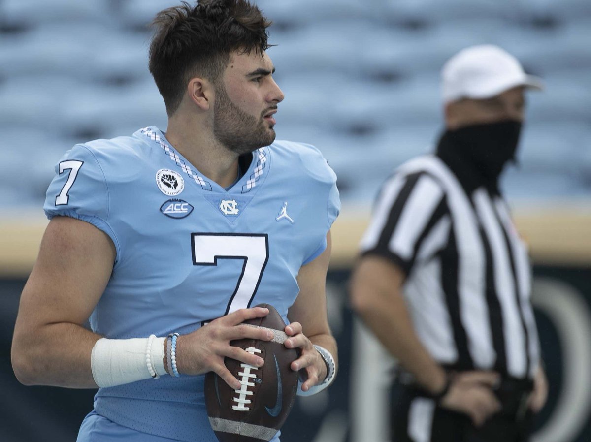 Top NFL QB Prospect Sam Howell Should Be Deemed Undraftable After Reports Surface He's Never Once Had a Steak Or Cheeseburger And Only Eats Chicken Tenders/Nuggets barstoolsports.com/blog/3214914/t…