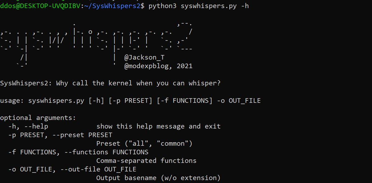 Richard_S81's tweet image. #Hacking #EDREvasion #Malware #Vulnerability #CyberCrime #CyberAttack #CyberSecurity 
SysWhispers2: AV/EDR evasion via direct system calls.
securityonline.info/syswhispers2-a…