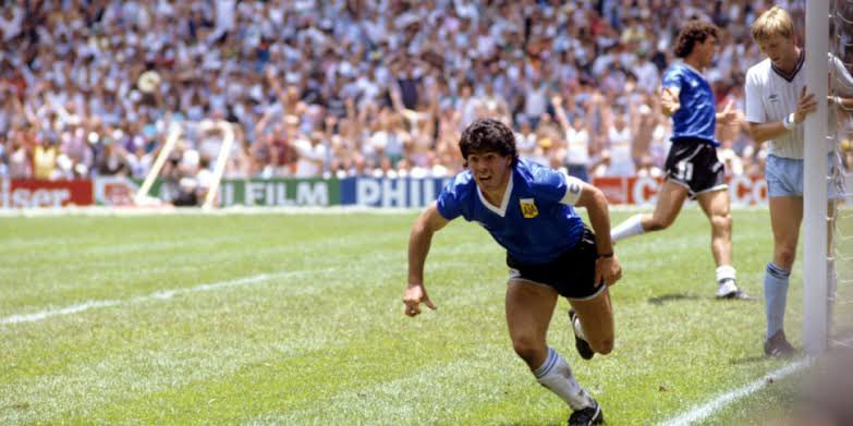 And here’s Diego Maradona’s  (updated) vs  26 Games 05 Goals 04 Assists 0.34 G/A per gameScored/Assisted 39%  goals