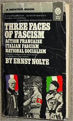 Ernst Nolte suffered from the same delusions that Gregor did, but generally he had a pretty spot on analysis of fascism. His comparisons between Nazism and Soviet communism i thought were unfair, but "Three Faces of Fascism" is a really good book, if you can get your hands on it.