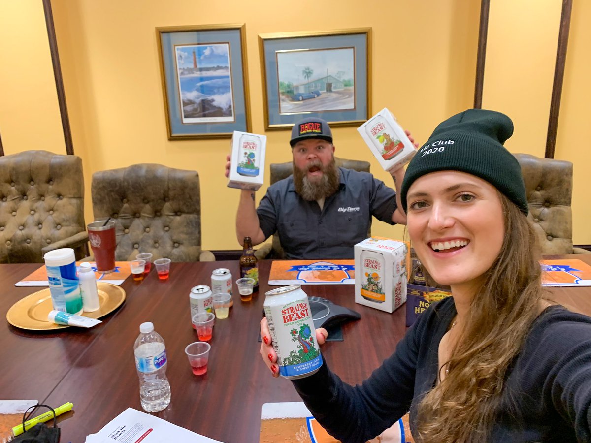 srperrott's tweet photo. Try something #new this year! How about some #hardkombucha?!
We are now introducing #StraingeBeast from Sierra Nevada Brewing Company. There are three fun flavors, and they're all worth a try!
Go to our FB page to watch the video #review! 🎥 https://t.co/Cct8kCApsN