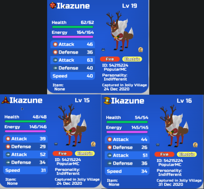 Cyro16444045's tweet photo. #LoomianLegacyGiveaway #LoomianLegacy #Roblox
I'm giving 3 Holiday Event Reindeer Ikazune's celebrating 50 subs on Youtube! 
Here's the link to participate: https://t.co/C28MF65j6h https://t.co/UUiDN3IBSm