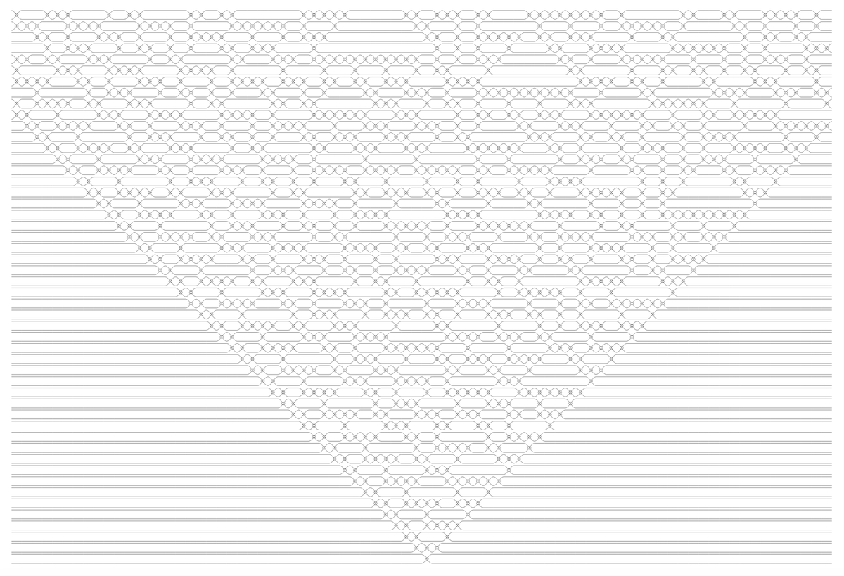 #genuary #genuary2021 day 2 (prompt: Rule 30)