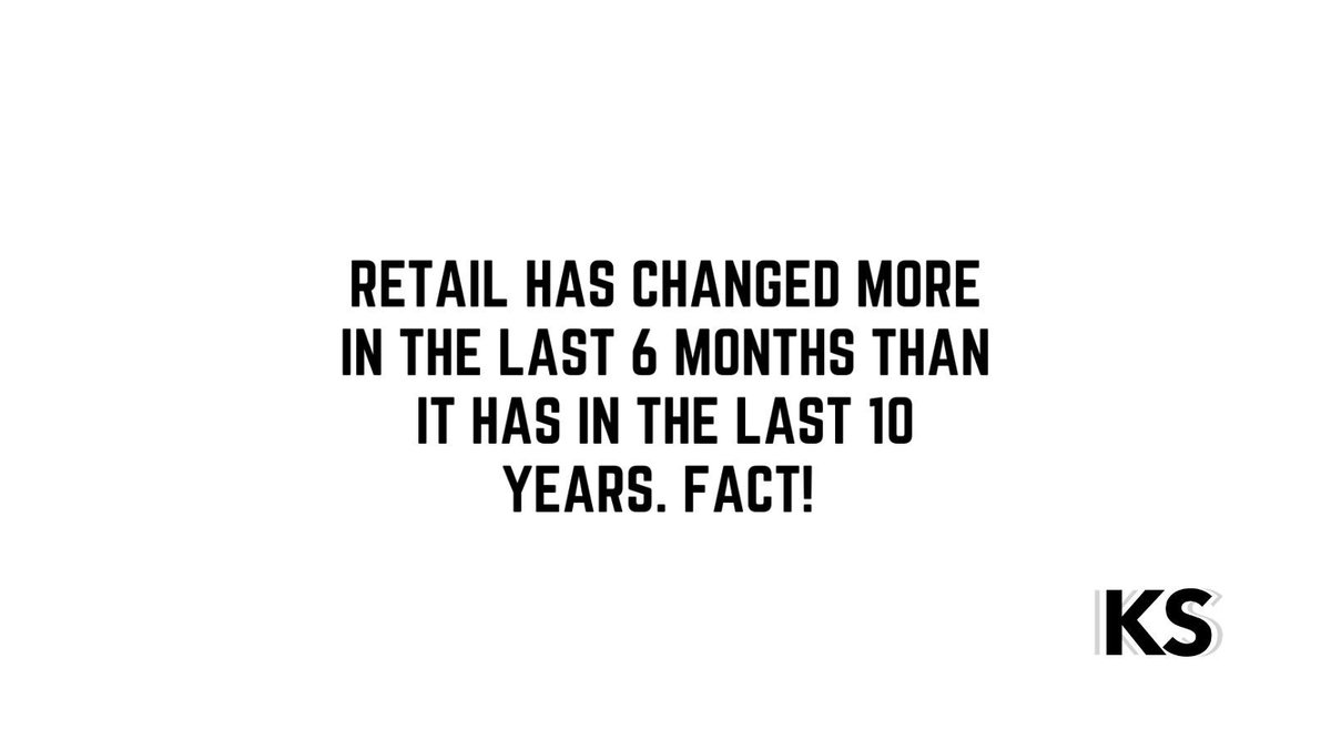 #interestingfact⁠⠀
Can you imagine, retail has changed more in the last 6 months than it has in the last 10 years!⁠⠀
🛒⁠⠀
Follow me to stay updated about all the trends and changes in the modern #eCommerce, or contact me now to build a strategy and grow your business!⁠⠀