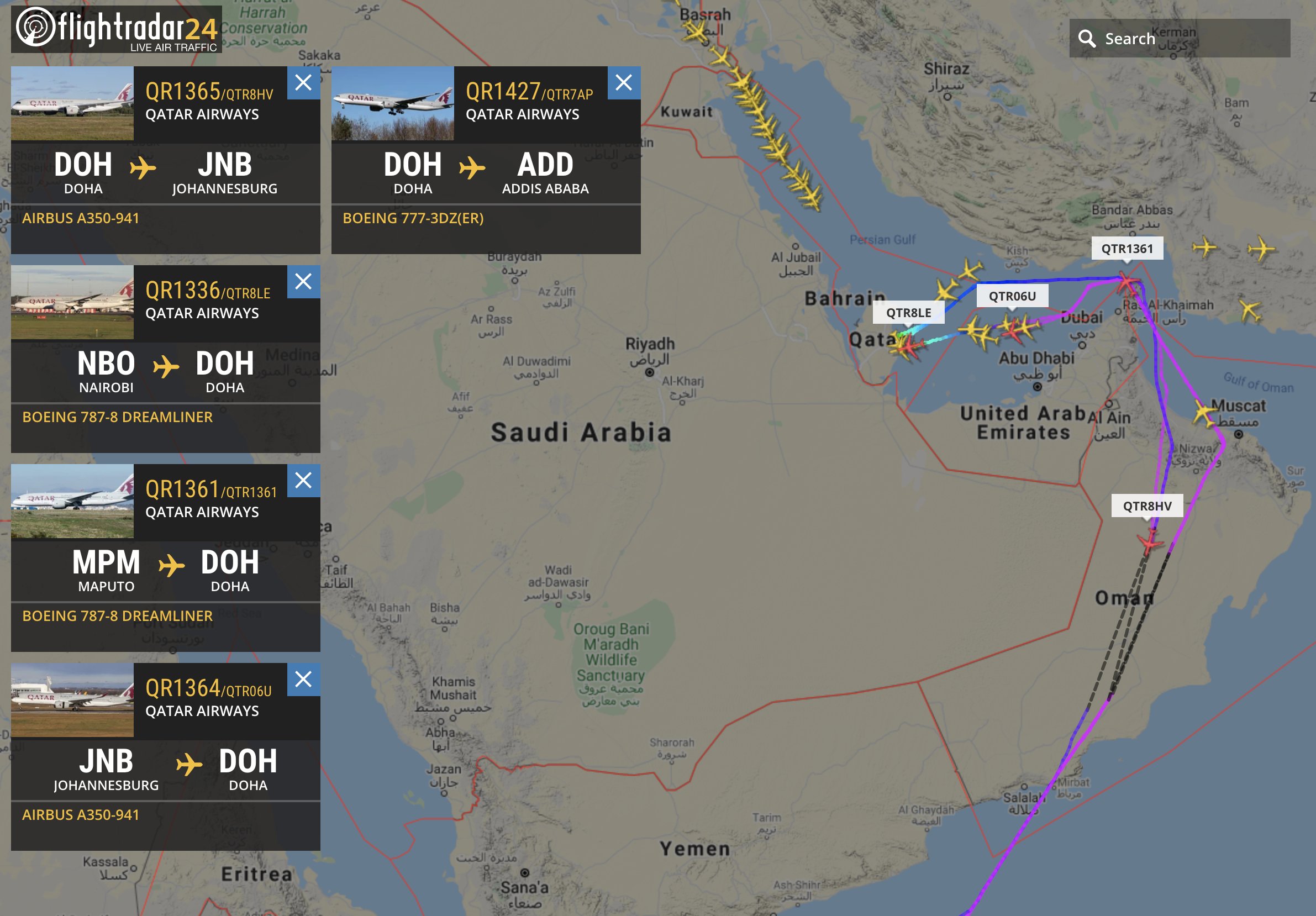 Arabia Saudita levantará bloqueo de Qatar y abrirá fronteras - Bloqueo Saudita a Qatar - Vuelos Qatar Airways Golfo Persico
