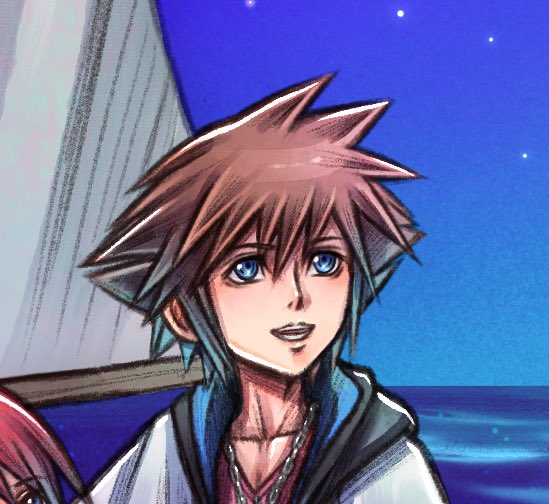 hollypolllyy's tweet image. Sora and Kairi on the raft ❤️

Artwork for my artbook One Heart

If you want to see the other Destiny Islands pictures I made of them you can follow me on patreon, I will have them available for a limited time :)  #sora #kairi #KingdomHearts 

patreon.com/holleysart