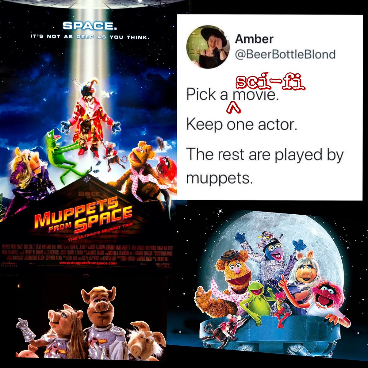 PostmarkedStars's tweet photo. Alright, let’s hear it! 🤣 I love the freaking muppets. What’s the adaption you’d cook up!?
#sciencefiction #scifi #scifimovies #themuppets #muppetsinspace #kermitthefrog #scifigeek https://t.co/3avZzvA1qY