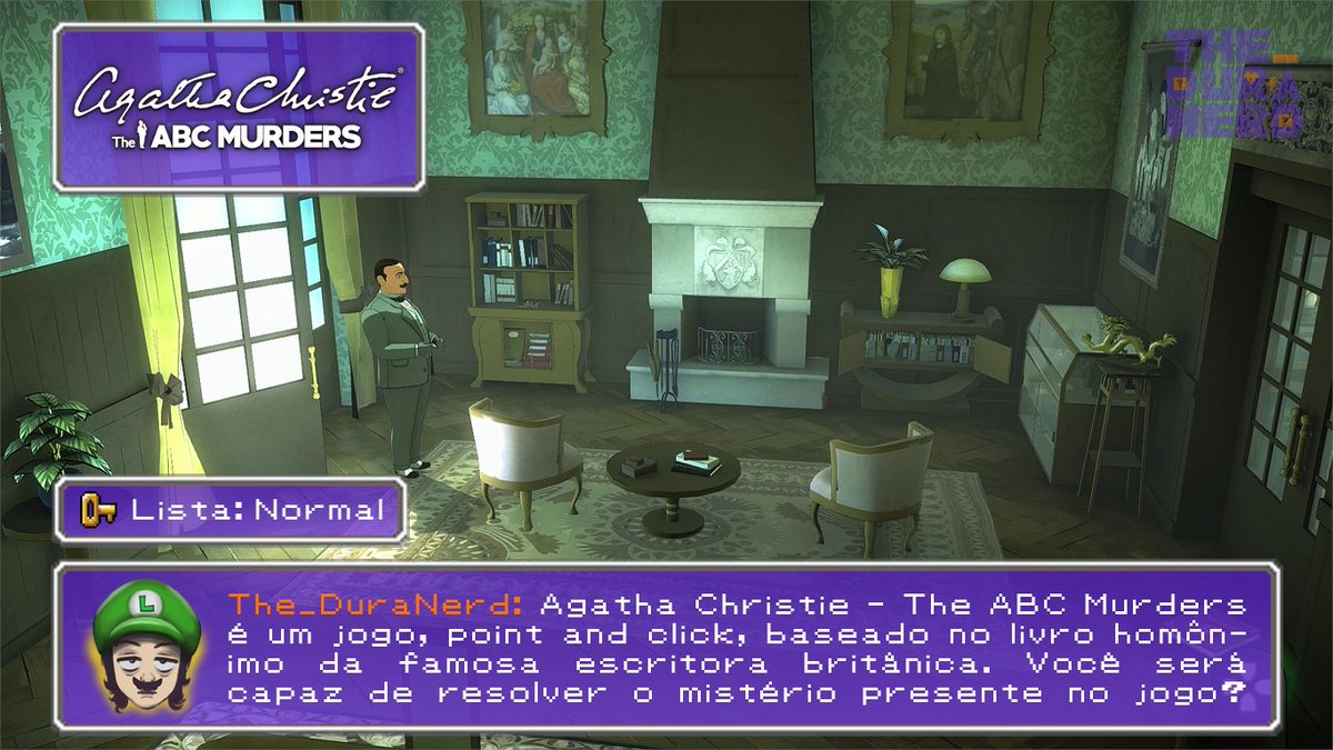 DuraNextLevel's tweet photo. Já pensou ganhar um jogo baseado nas obras da Agatha Christie? Um pouquinho de sorte vai te permitir isso!
https://t.co/M0wOmNSwjc
#AgathaChristie #TheABCMurders #PointAndClick #ArtefactsStudio #Microids #Twitch #Live #Stream #Steam #Jogos #Games #Gamer #Nerd #Geek #KeyPool https://t.co/LoXPAqxHRH