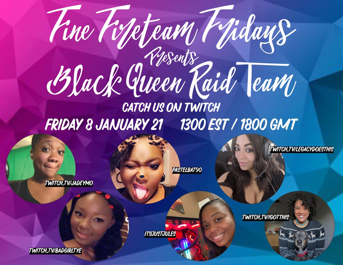 jadeymo's tweet photo. Join us for the start of something great!
With our powers combined

@pastelbat90 

@BadGirlTye 

@LegacyDoesThis 

@JustJulesssss 

IGT

+myself will be running (or stumbling) through the Deep Stone Crypt together. Do not miss this incredible collaboration + those to come https://t.co/Muv8rj9oRk