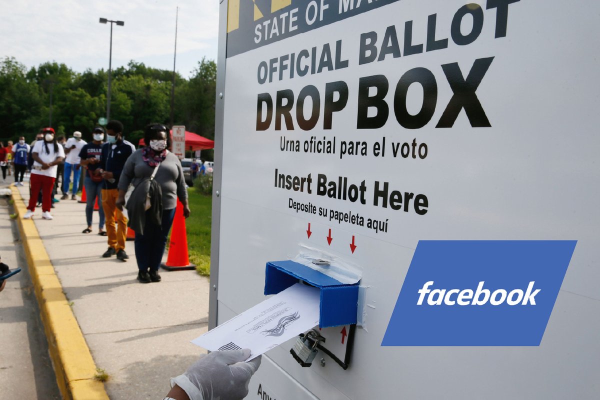 4/ Step 4: Zuckerberg drops $400 million for Facebook Dropboxes, hires & trains election workers to block windows, kick out Republicans. This ensures observers see nothing as 100,000's of fraudulent ballots are mixed in through the backdoor in the middle of the night.