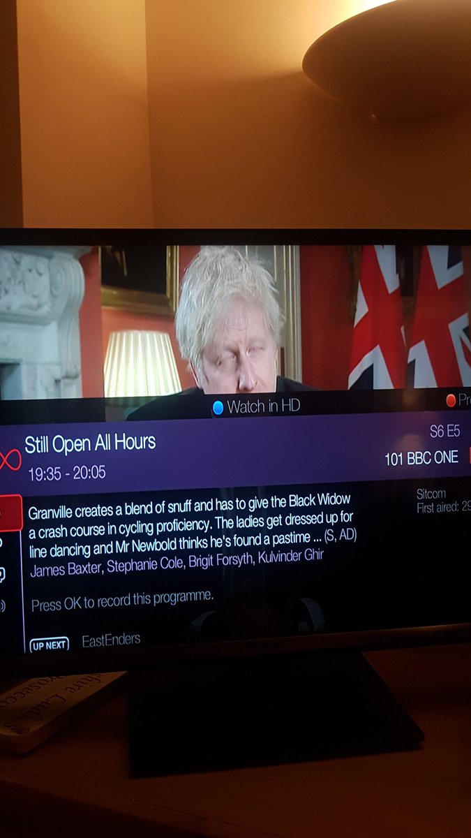Pretty optimistic Boris <a href="/BBCOne/">BBC One</a> #stillopenallhours