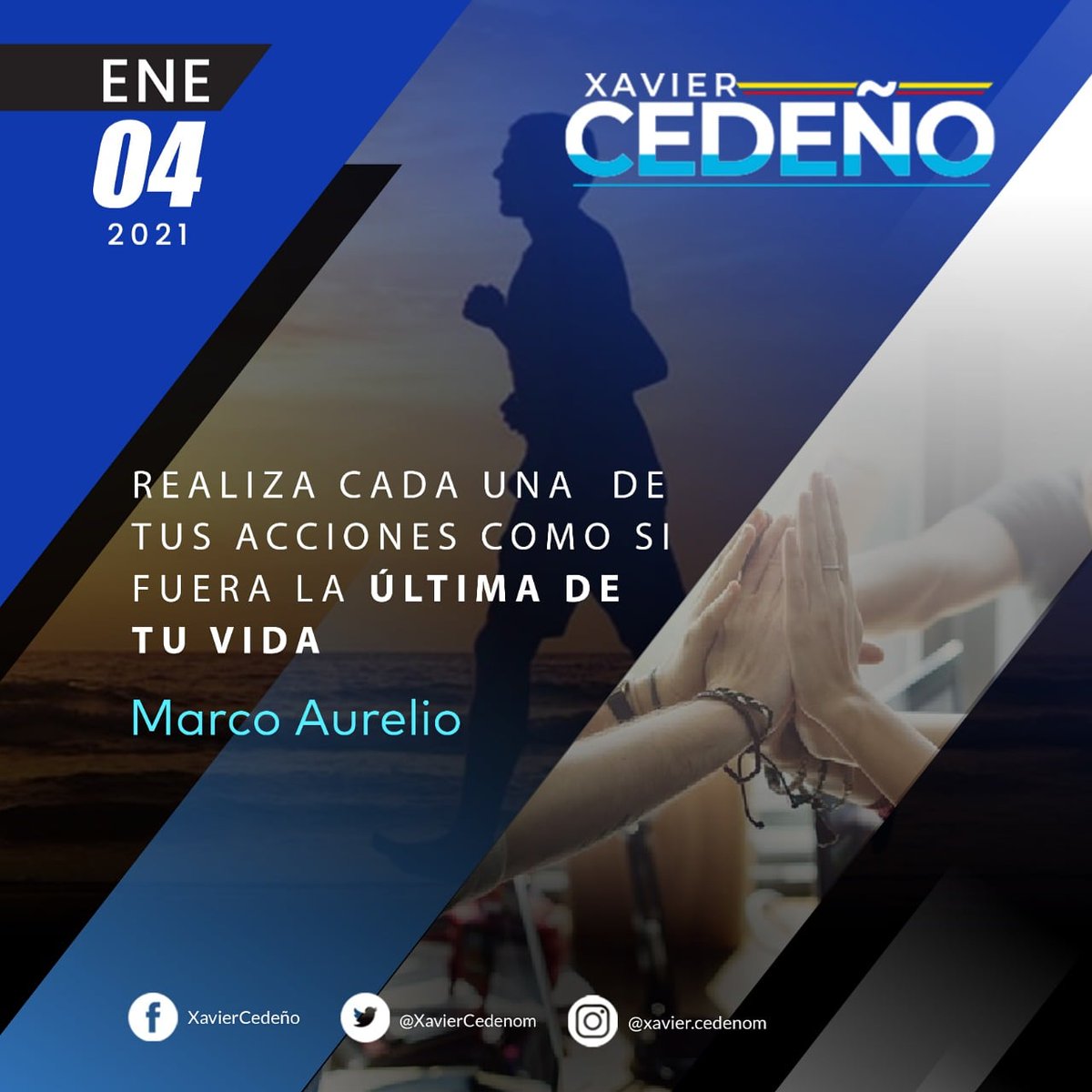 XavierCedenoM's tweet photo. ▶️ Excelente lunes! 

Hoy que oficialmente empieza la jornada laboral de este 2021 para miles de ecuatorianos, tenemos cientos de oportunidades para hacer de nuestro país más productivo y competitivo.

Éxito para todos ✅ https://t.co/D5mawA1oth