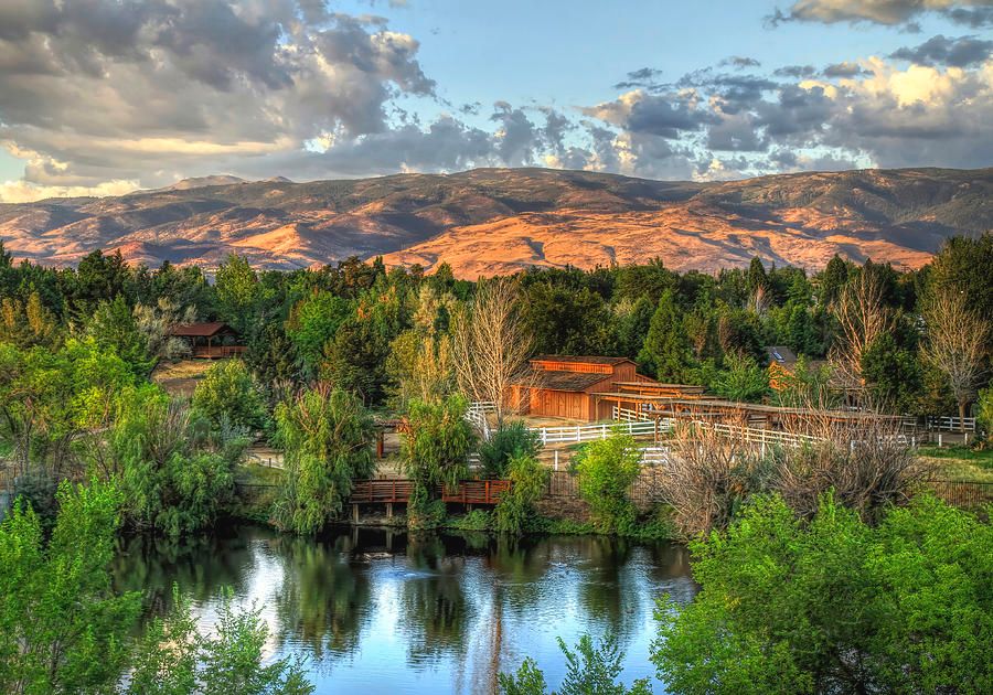 Summer Evening from Irwin Overlook by Donna Kennedy pixels.com/featured/summe…