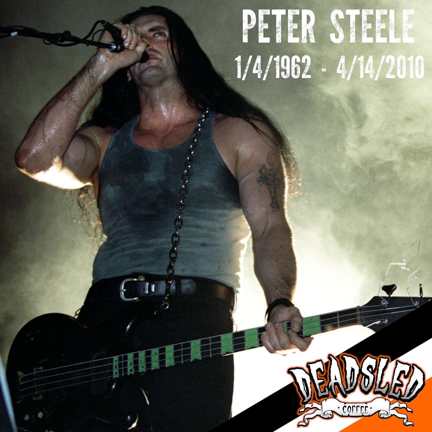 Type O Negative blaring all day today. Happy birthday to the legend Peter Steele, who would have turned 59 today. 