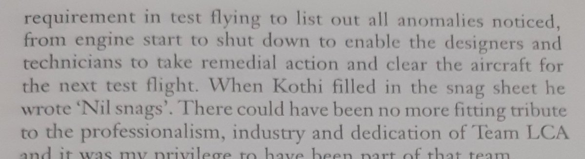 Apart from the incidence with telemetry, it was a textbook flight with all systems "perfarmance naarmal" and no anomolies noticed by the Pilot whatsoever.Tejas passed its first test in flying colors. A well deserved celebration was followed of course.15/n