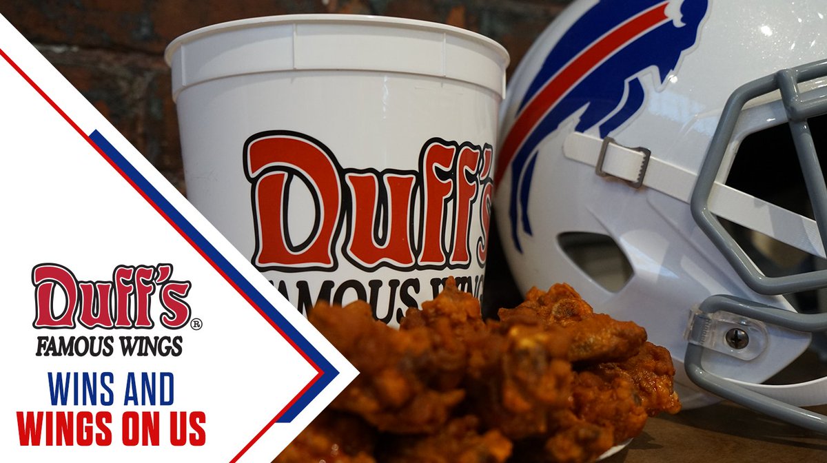 Buffalo Bills (@buffalobills) on Twitter photo The perfect recipe: Victory Monday and wings. 😍
RETWEET for your chance to win a <a href="/Duffs_Wings/">Duff's Wings</a> prize!
Rules: bufbills.co/38bnX1y The perfect recipe: Victory Monday and wings. 😍
RETWEET for your chance to win a <a href="/Duffs_Wings/">Duff's Wings</a> prize!
Rules: bufbills.co/38bnX1y