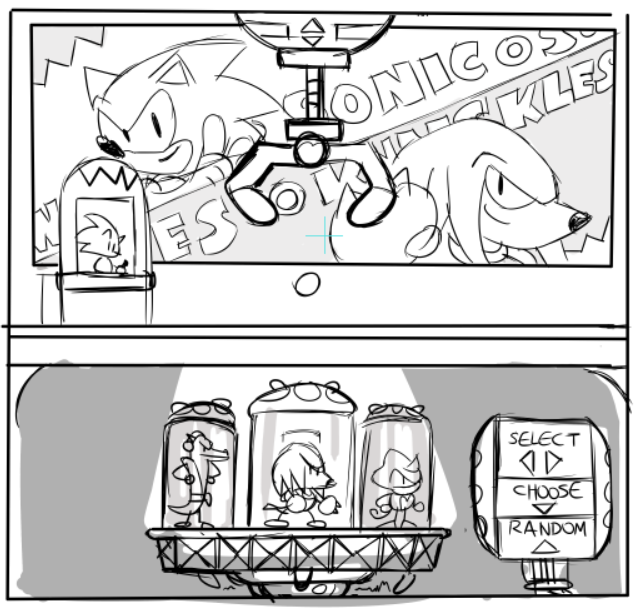 Character and stage selection is still open ended but not as randomized now; you can pick as you please (with the option to pick randomly). Also, character moveset sheets. (4/5)