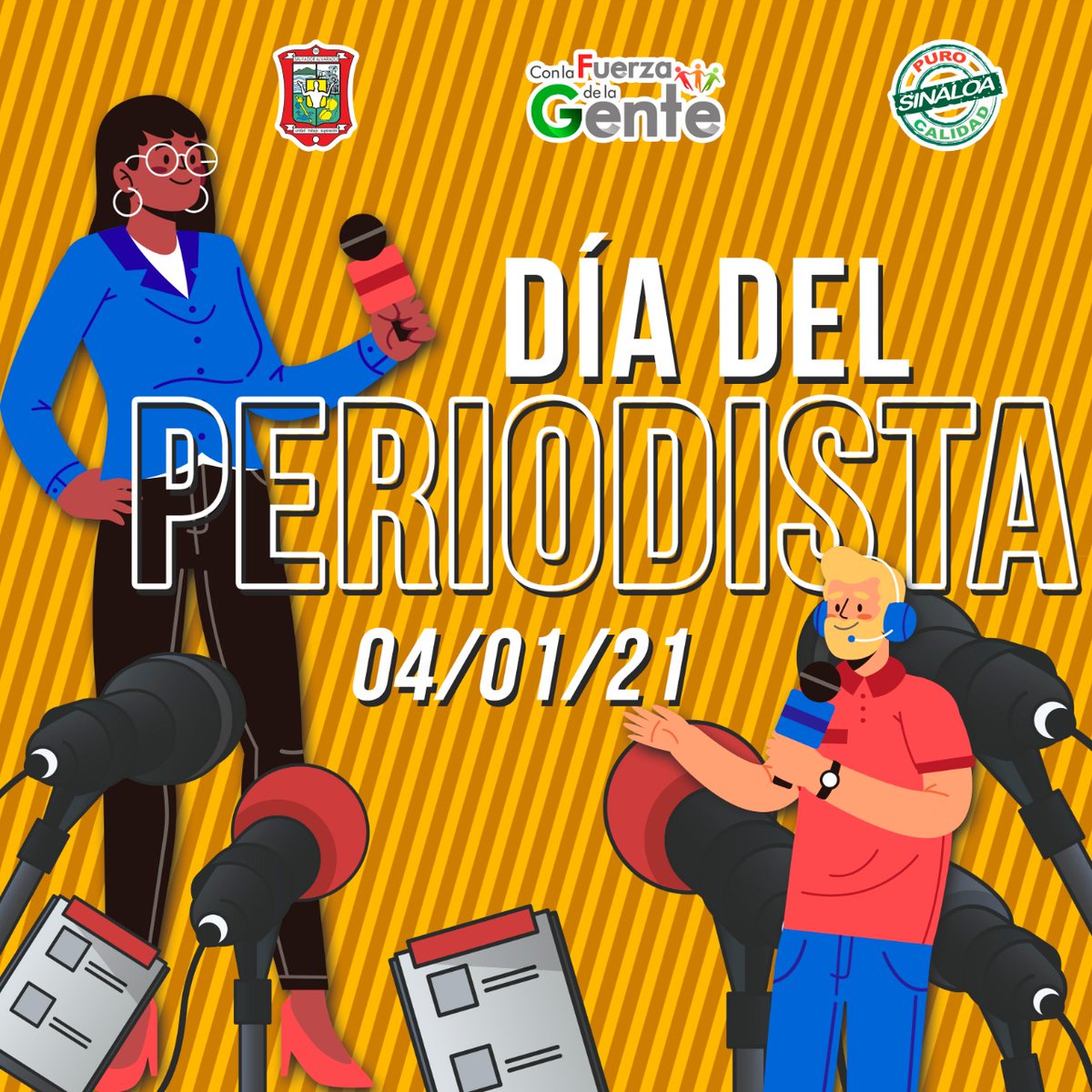Felicito a las y los periodistas que con veracidad y objetividad nos muestran el acontecer de la sociedad.
#DiaDelPeriodista