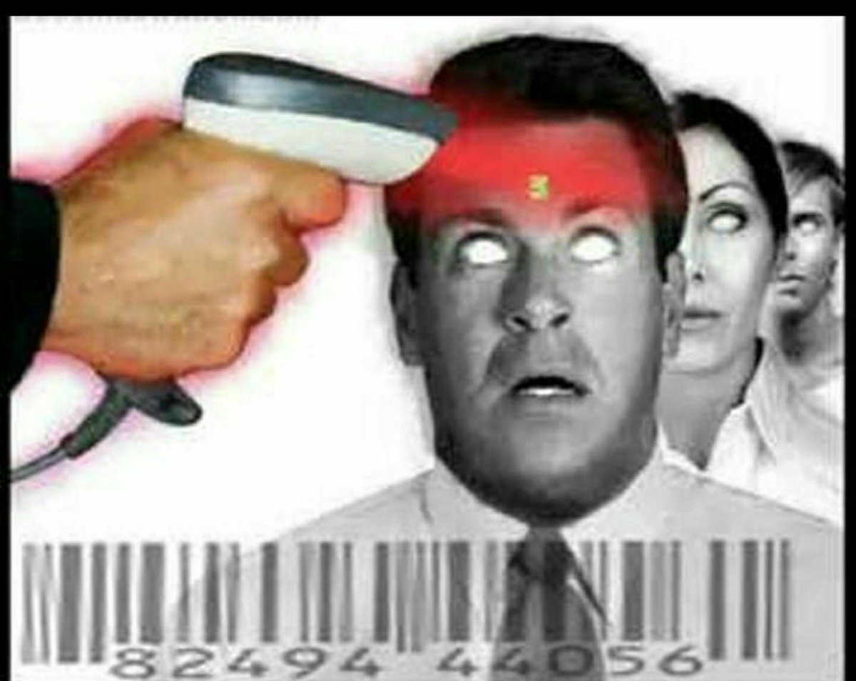 RealKnowledge33's tweet image. Subliminally preparing people to accept WITHOUT THINKING the slave system /mark of beast.
I find that temperature gun deeply offensive. It's shaped like a gun &amp;amp; held to my head. EVERYTHING about it is WRONG yet people accept it as if it were warm milk &amp;amp; cookies #nationallockdown