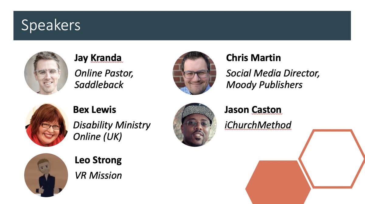 johndyer's tweet image. Really excited about the lineup of speakers for a @DallasSeminary DMin class on Digital Ministry: @JayKranda, @drbexl, @ChrisMartin17, @jasoncaston, and an unnamed missionary in VR: