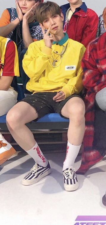 Kang Yeosang we need to talk... Why your legs are so fine