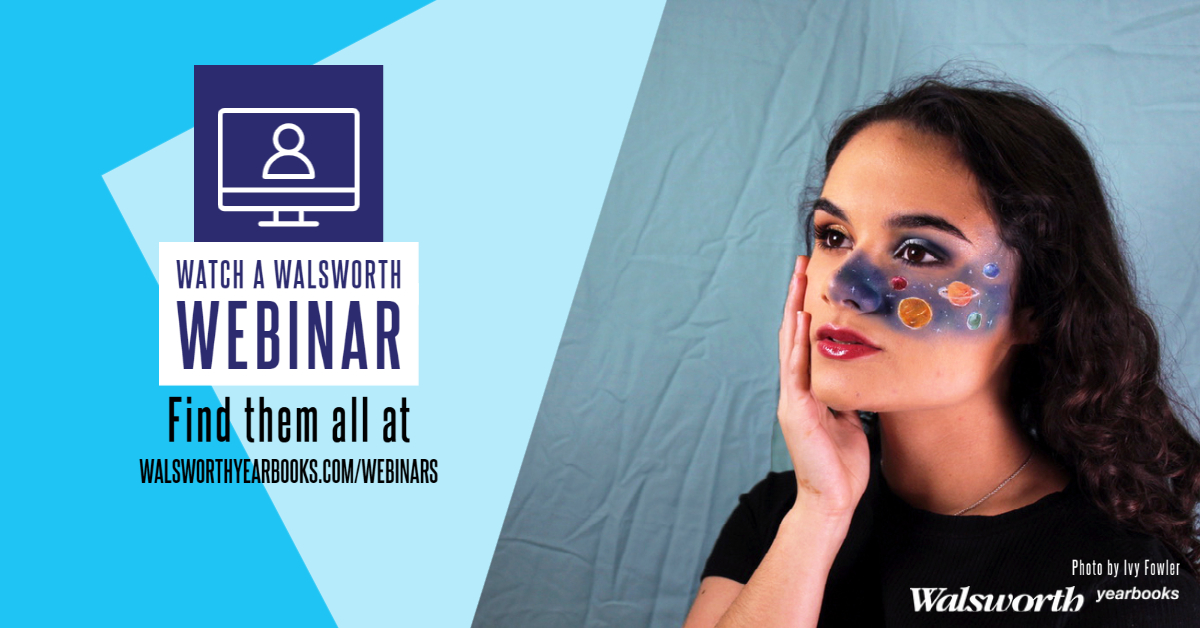 Watch a Walsworth webinar! Find all our available webinars, on all sorts of subjects, on our website!  #Walsworth #YearbookYourYear #Yearbooks  #YearbookForever #YearbookLikeNoOther walsworthyearbooks.com/galleries/webi…