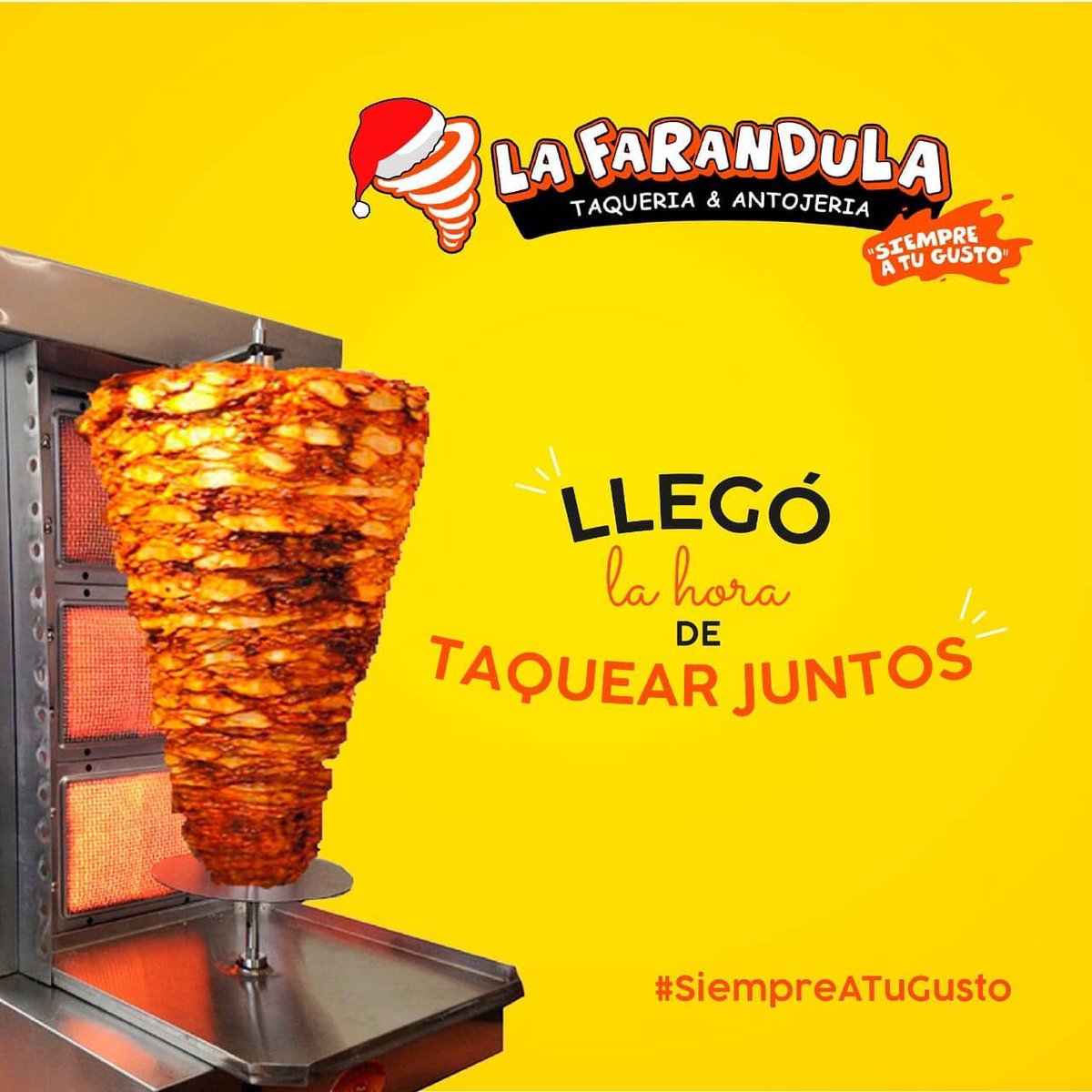 LAFARANDULA_TUX's tweet photo. Pide a domicilio o pick up 
Palmas 9616143161
5 Norte 9616122833
Serviplaza 9616717307
Boulevard 9616719158
Plaza Crystal 9616150215
Plaza las Americas 9616024047
Campestre 9611215908
San Cristobal 9676315039
Comitan 9631089031 

#LaFarandula  #tacos https://t.co/fXDe4EgA94