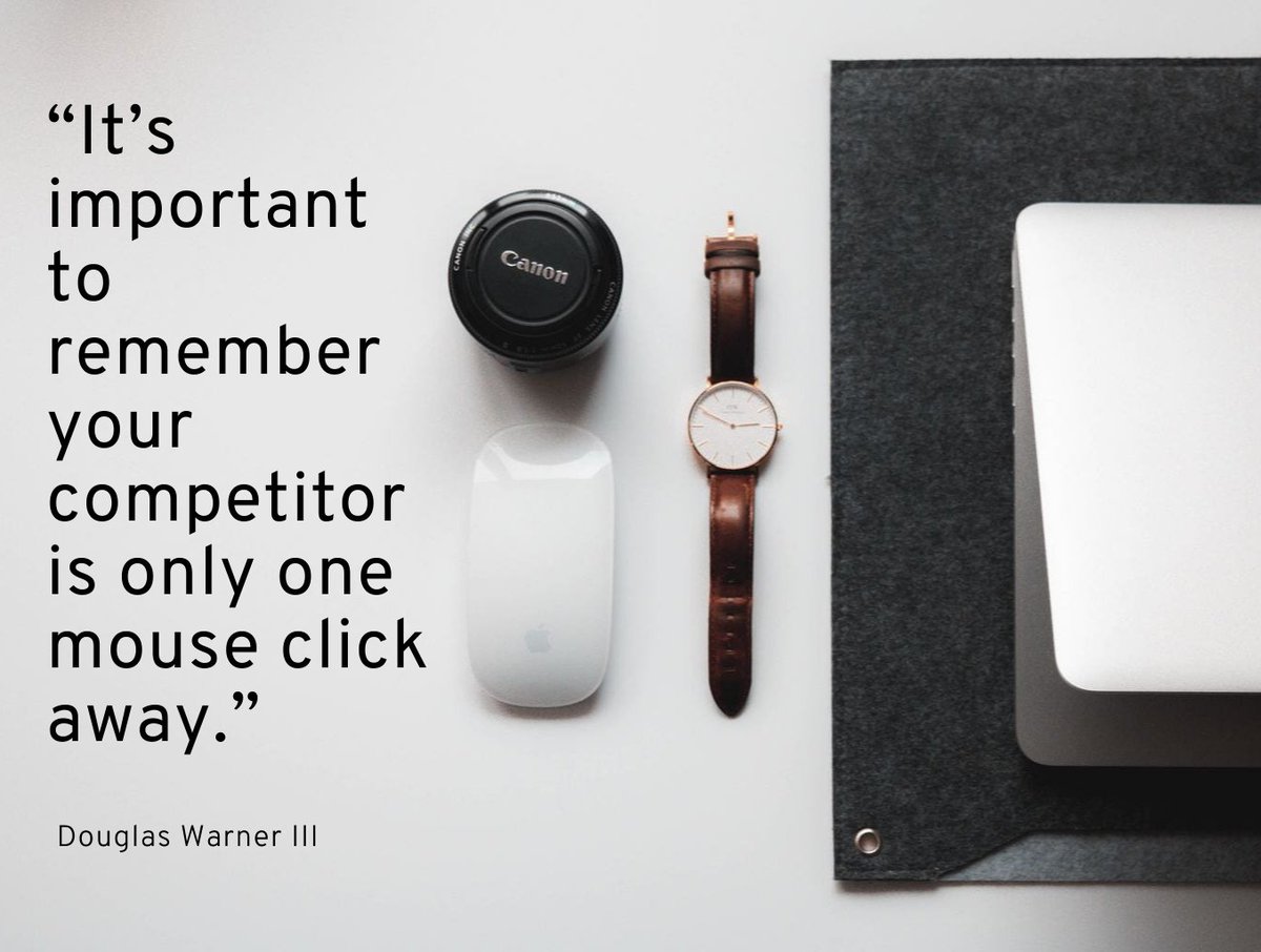 What are you doing to differentiate from your competitor? Douglas Warner III, Former CEO of <a href="/jpmorgan/">J.P. Morgan</a>, points out that your competition is closer than you think!

#MotivationalMonday #Competition