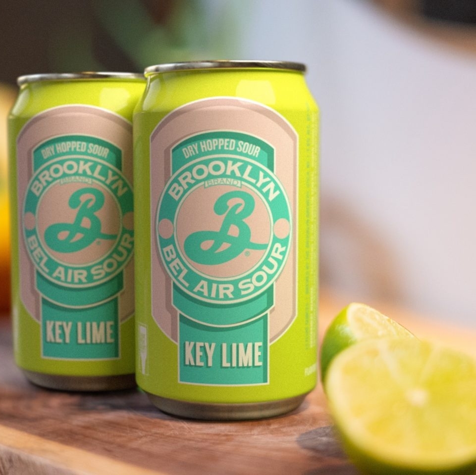 New limited edition release! #Brooklyn Bel Air Sour #KeyLime adds a squeeze of bright key lime to our award-winning Bel Air #SourAle, amping up its uniquely tart taste to a whole new level. l8r.it/G9dQ