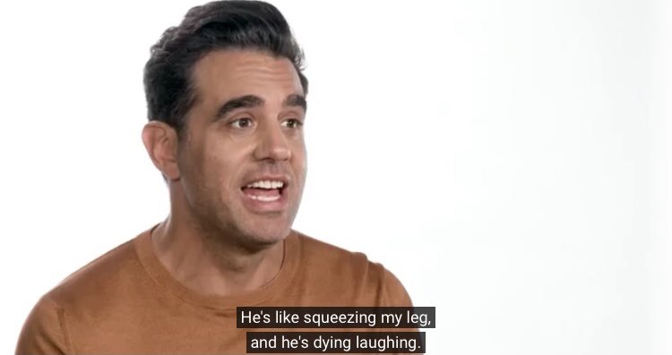 In the making of doc Griffin Dunne talks about how Scorsese was laughing off screen at all the stuff his character Paul was going through and it reminded me of this story that Bobby Cannavale told me when I interviewed him a few years ago