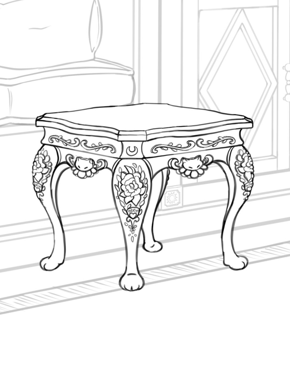 evergreenqveen's tweet image. How to draw a table:
1) draw a cube
2) draw the rest of the table