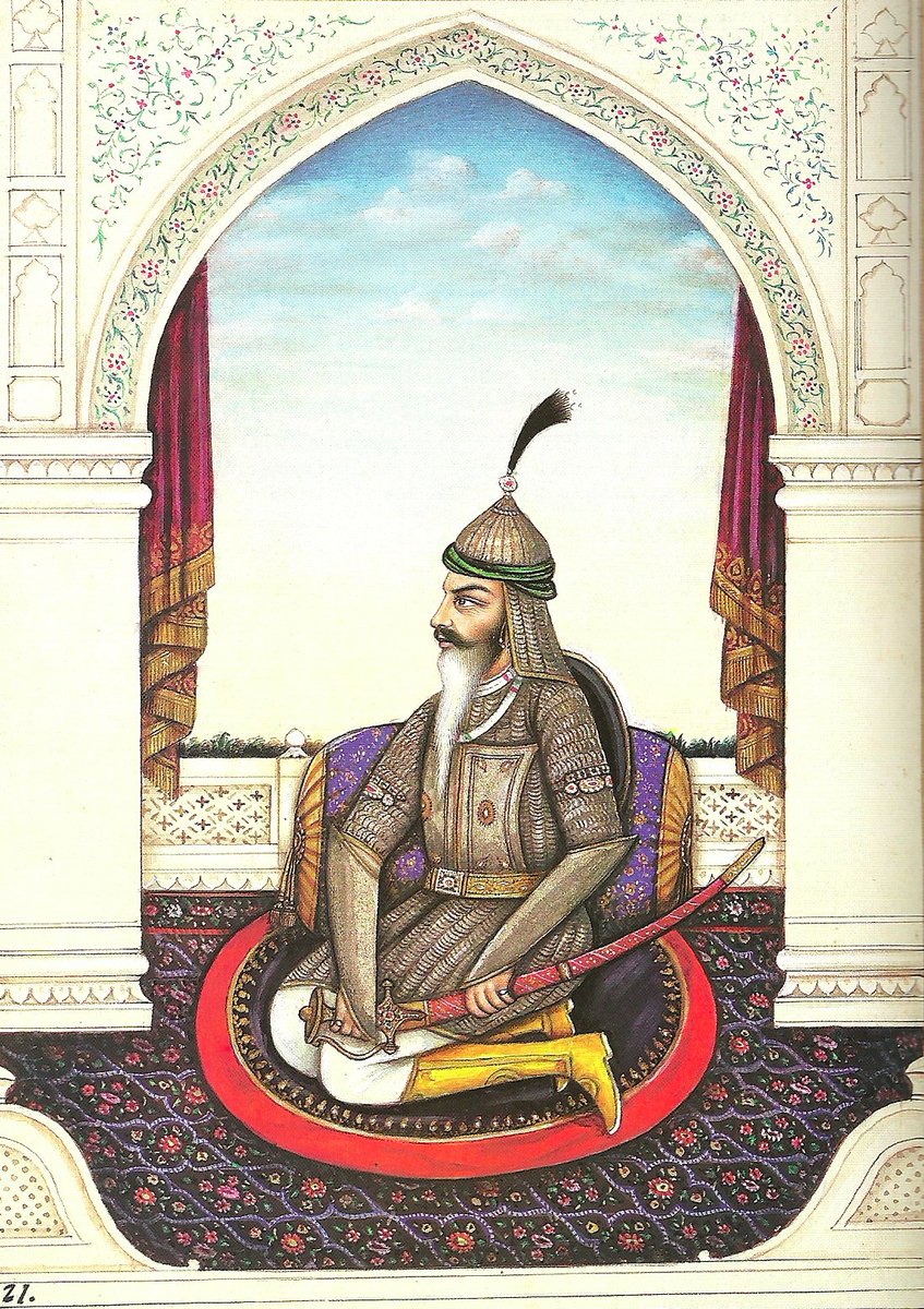 1) The following  #thread is a conversation about  #God between Reverend Joseph Wolff (1795 – 2 May 1862), a Missionary and Oriental traveler born in Germany with Hari Singh Nalwa (1791-1837), Commander-in-Chief of Maharaja Ranjit Singh's army.
