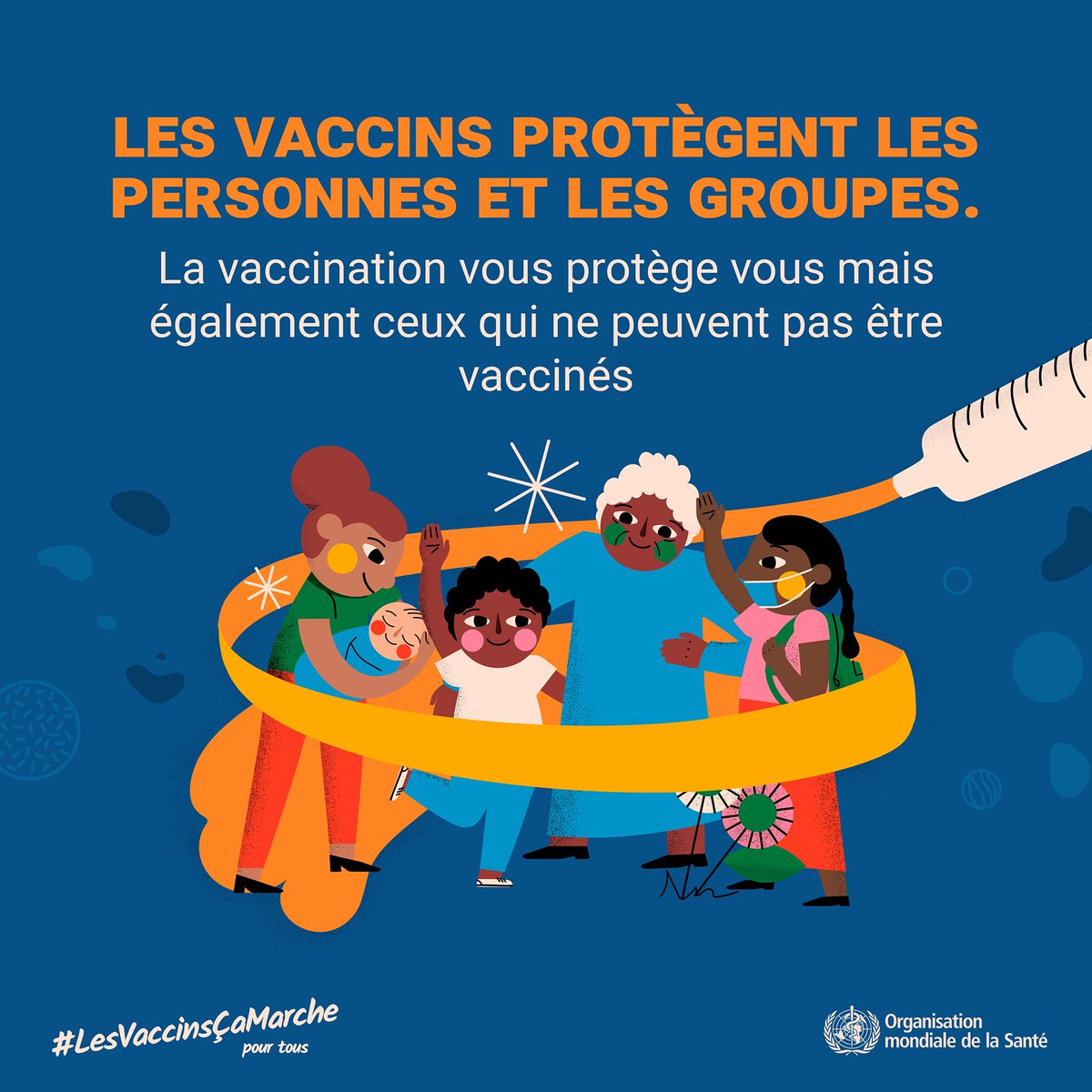 Les vaccins nous protègent contre ⬇️

Cancer du col de l'utérus
Choléra
Diphtérie
Ebola
Hépatite B
Grippe
Encéphalite japonaise
Rougeole
Méningite
Oreillons
Coqueluche
Pneumonie
Polio
Rage
Rotavirus
Rougeole
Tétanos
Typhoïde
Varicelle
Fièvre jaune

Les #VaccinsÇaMarche !