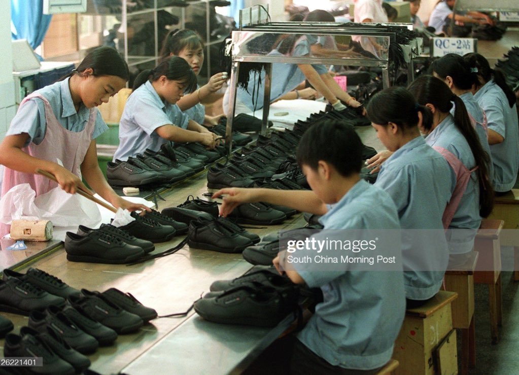RzstProgramming's tweet photo. 🚨 THREAD: David Perdue bragged about revitalizing Reebok as CEO. However, a January 2000 report reveals a history of slave wages and inhumane conditions at Perdue overseas sweatshops. #RunoffSurprise https://t.co/hD0S6NbT10