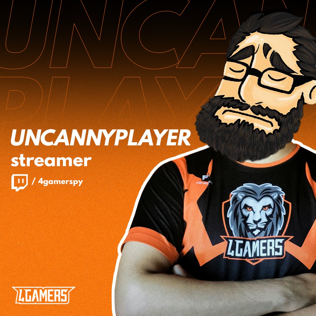 4GamersPY's tweet photo. ¡Nos complace dar la bienvenida a nuestro 4to Streamer ❤️! El de media altura @uncannyplayer que va a estar acompañandote todos los lunes desde las 21 hs 🙌 en https://t.co/HV6cJcm037 https://t.co/yrK2jUKmPZ