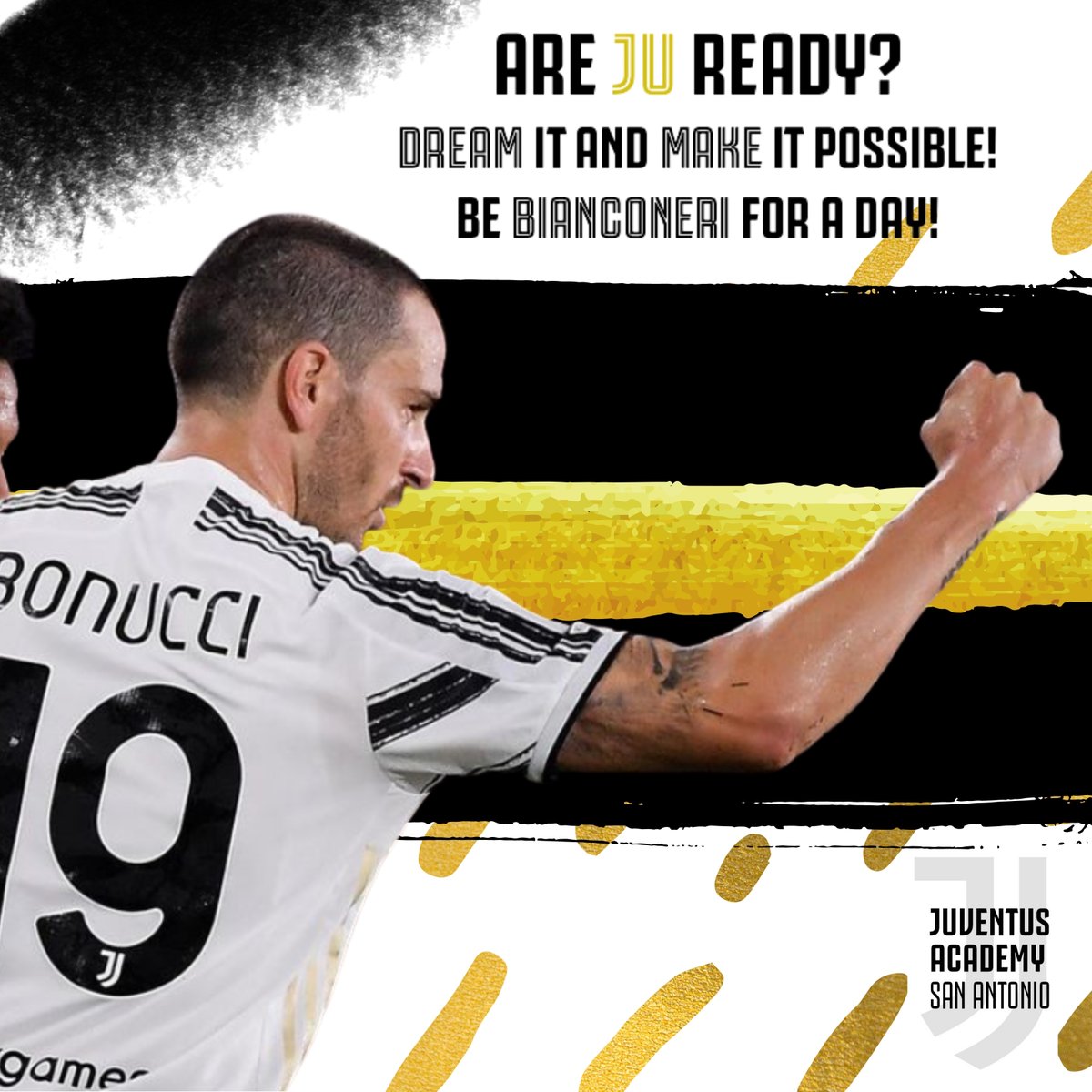 JAcademySA's tweet photo. Come experience the Juventus Way! 
If you have a child between ages 5-19, jump on this opportunity and join us for an exciting training discovery. Become a Bianconeri for a Day!
⚫️⚪️⚽️🦓
.
https://t.co/ljOTWNfEM0…
.
#bianconeri #juventusacademysa #ForzaJuve  #FinoAllaFine https://t.co/xCTtBXCDTq