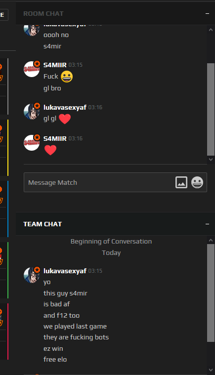 du kannst niemandem vertrauen. armer s4miir 💔💔💔