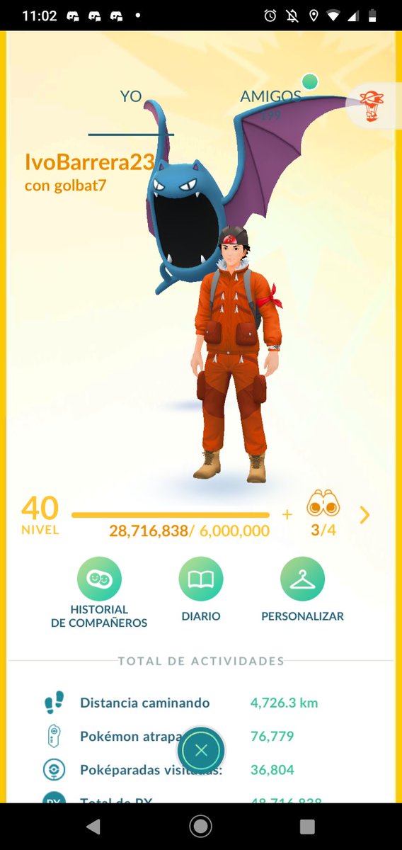 Explore the depths of the caverns, if you dare to face my team. Graveler, golbat and onix. #PokemonGOTourContest /
Explora las profundidades de las cavernas, si te atreves a enfrentarte a mi equipo. Graveler, golbat y onix.