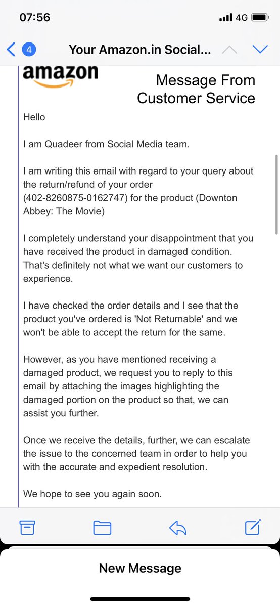 Jyoti2478's tweet photo. @AmazonHelp @amazon @JeffBezos @AmitAgarwal this is customer harassment. https://t.co/PFpR4CngOa