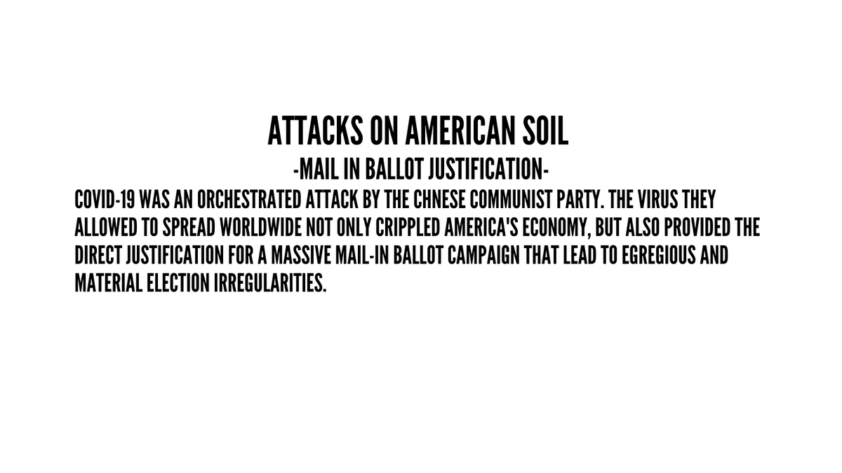 WHAT WE KNOW #9: Thanks to  @Llinwood and many others.  #stopthesteal  #TreasonAgainstAmerica  #DigitalSoldiers  #Patriots  #COVID19  @threadreaderapp  #unroll unroll