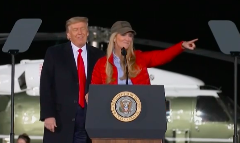 Called up to speak by  @POTUS,  @SenatorLoeffler says: "I have an announcement. On January 6th I will object to the Electoral College vote."