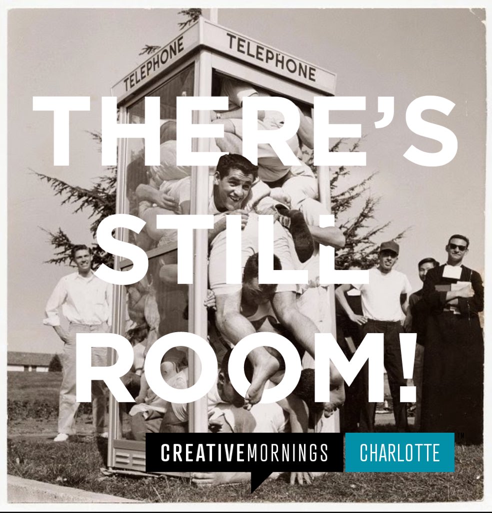 There’s still room in Friday’s Zoom! Register here: creativemornings.com/talks/irisol-g…